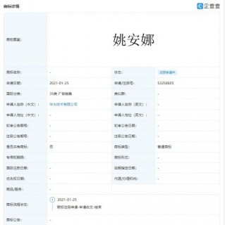 “姚安娜”这么值钱？被华为注册成商标，看穿背后的“资本力量”